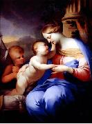 Lubin Baugin La Vierge, l'Enfant Jesus et saint Jean-Baptiste France oil painting artist